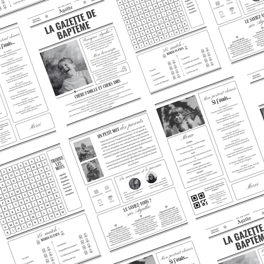 Gazette Baptême